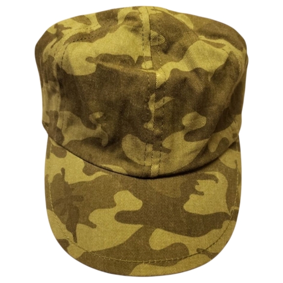 Kid's G.I. Camouflage Flat Bill Baseball Style Hat - Picture 2 of 4